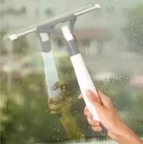 Rodo Gatilho Spray Puxa Água E Armazena Produto Prático Limpa Vidros