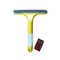 Rodo Limpa Vidro C/Borrifador Recipiente Esfregão Amarelo Rodo Limpa Vidro C/Borrifador Recipiente Esfregão Amarelo
