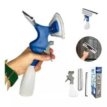 Rodo Limpa Vidro com Recipiente Sortido Limpeza Sem Marcas, Rápido, Econômico e Ergonômico Rodo Limpa Vidro com Recipiente Sortido Limpeza Sem Marcas, Rápido, Econômico e Ergonômico