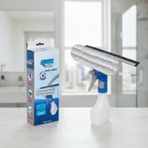 Rodo Limpa Vidro Espelho Superfícies Lisas Janela Com Recipiente Borrifador Mop Mini Casa Cozinha Lavanderia Sortido
