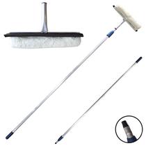 Rodo Limpa Vidros 3 Mts Cabo Extensor Para Janelas Altas Rodo Limpa Vidros 3 Mts Cabo Extensor Para Janelas Altas