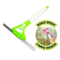 Rodo Limpeza Vidros com Borrifador Spray Integrado Rodinho 2 em 1 para Janela Box Espelho Multiuso Rodo Limpeza Vidros com Borrifador Spray Integrado Rodinho 2 em 1 para Janela Box Espelho Multiuso