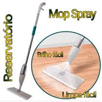 Rodo Mágico Mop Spray Limpa Tudo Com Cabo Fixo E Reservatório
