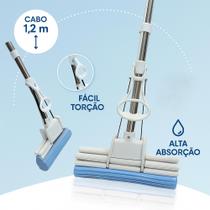 Rodo Mágico Pva 27 Cm Compacto Leve + Refil Extra