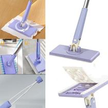 Rodo mop articulado mini ajustavel inox multifuncional