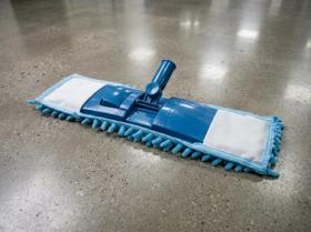 Rodo Mop Esfregão Retratil Microfibra Vassoura Microfibra Tira Pó Cor Azul