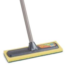 Rodo Mop Esponja Abrasivo Alklin com Cabo (4,3x30x128cm) - SCHWANKE