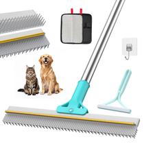 Rodo para Carpete TIKIWIK Kit 3 Peças para Remoção de Pelos de Pets 137 cm Rodo para Carpete TIKIWIK Kit 3 Peças para Remoção de Pelos de Pets 137 cm