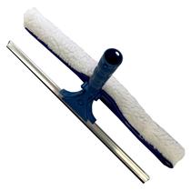 Rodo Para Limpeza De Vidros Combinado Sem Cabo Flanela 25 Cm