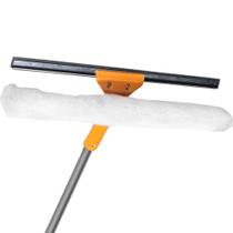 Rodo para Vidro 40cm com Cabo e Luva Algodão - Limpeza Eficiente e Prática