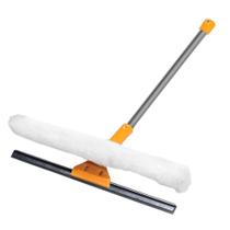 Rodo para Vidro 40cm com Cabo e Luva de Algodão - Branco