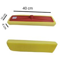 Rodo Passa Cera Em Espuma P/ Piso Porcelanato Vidro Sem Cabo