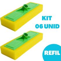 Rodo Passa Cera Limpa Vidro Lava Carro SEM CABO 06 unid Rodo Passa Cera Limpa Vidro Lava Carro SEM CABO 06 unid