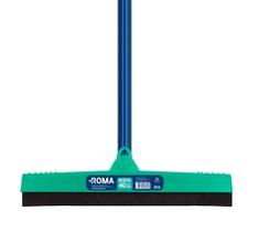 Rodo Plástico com Eva Duplo 40cm e Cabo - Roma Rodo Plástico com Eva Duplo 40cm e Cabo - Roma