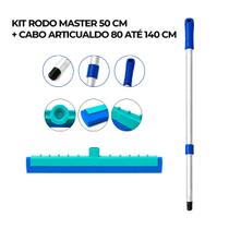 Rodo plástico master euro 40 cm com cabo retratil 140 cm Rodo plástico master euro 40 cm com cabo retratil 140 cm
