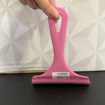 Rodo rodinho de plástico rosa para pia multiuso de lavanderia cozinha