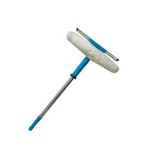 Rodo Rodinho Profissional Combinado Limpa Lava Seca Vidros Cabo Alumínio Luva Lâmina de 35 cm Rodo Rodinho Profissional Combinado Limpa Lava Seca Vidros Cabo Alumínio Luva Lâmina de 35 cm