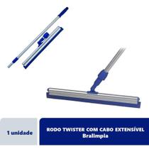 Rodo Twister Cabo Retrátil Chega até 1,40m Junta Articulada - Bralimpia