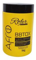 Rofer Melhor Botox Capilar Pra Cabelo Afro Coffe Rofer 1K