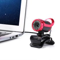 Rojo 480P Webcam para laptop de ensino de vídeo ao vivo Hd - generic
