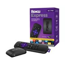 Roku Express Dispositivo Streaming Rápido Com Controle Remoto - 3930BR