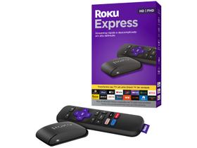 Roku Express Streaming Dual Band Full HD com Controle Remoto