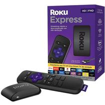 Roku EXPRESS Streaming Player FULL HD com Controle Remoto e Cabo HDMI 3930BR