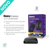 Roku Express Streaming Player Full Hd Hdmi Usb Com Controle