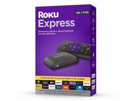 Roku Express TV HD/Full HD Cabo HDMI Controle Remoto Wi-Fi 3960BR-SG