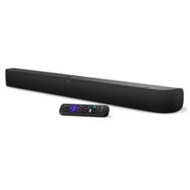 Roku Soundbar Caixa de Som 1 Alto-falante Streaming 4K com Controle Remoto por Voz
