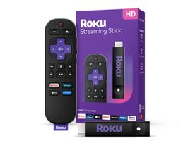 Roku Streaming Stick Transf TV em Smart Controle Voz Wi-Fi Com Apps e Canais Ao Vivo Grátis