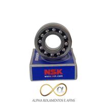 Rolamento 1204 NSK 20X47X14 DUPLA CORREIA DE ESFERAS Rolamento 1204 NSK 20X47X14 DUPLA CORREIA DE ESFERAS