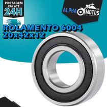 Rolamento 6004 2rs - 20x42x12
