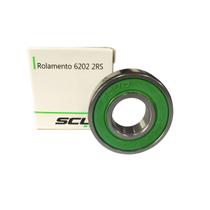 Rolamento 6202 2Rs Roda Titan Fan125 Titan150 Fan160 Scud