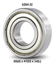 Rolamento 6204zz GBR