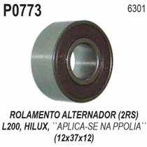 ROLAMENTO ALTERNADOR para L200 (USA-SE POLIA HILUX) 12X37X12