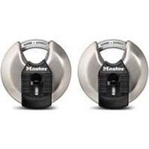 Rolamento de esferas de aço Lock Master Lock com 7 cm de largura, pacote com 2