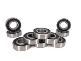 Rolamento de esferas DEEG R12 2RS 0,75x1,625x0,4375cm Borracha dupla