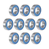 Rolamento de Esferas uxcell 688-2RS 8x16x5mm Dupla Vedação Pacote com 10 Rolamento de Esferas uxcell 688-2RS 8x16x5mm Dupla Vedação Pacote com 10