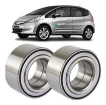 Rolamento de roda dianteira honda new fit city c/abs 2009 até 2014 kit c/2 unidades