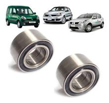 Rolamento de roda dianteira renault clio kangoo logan megane sandero scenic 1999 á 2014 kit c/2