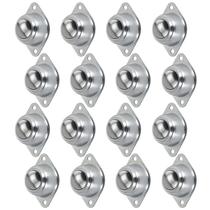 Rolamento de transferência de esferas Slaige 16 peças de 3/4 polegadas com tampa de 25 kg.