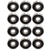 Rolamento esferas 6001 Ø28xØ12x8mm 2º Linha 2RS ou ZZ - 12Un Rolamento esferas 6001 Ø28xØ12x8mm 2º Linha 2RS ou ZZ - 12Un