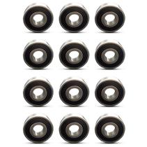 Rolamento esferas 6201 Ø32xØ12x10 2º Linha 2RS ou ZZ - 12Un