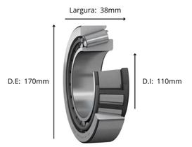 Rolamento Grande Lateral Coroa Moderno 2430 Timken Rolamento Grande Lateral Coroa Moderno 2430 Timken