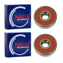 Rolamento Roda Dianteira 6202 Fazer 250 11 Á 24 Par