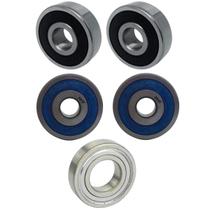 Rolamento Roda Dianteira E Traseira, Coroa Crypton 105