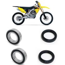 Rolamento Roda Dianteira Suzuki RMZ250 e RMZ450 de 2005 até 2020 Kit