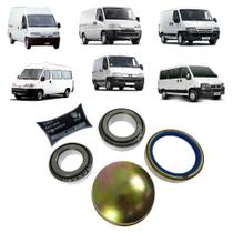 Rolamento roda traseira aro 15 kit fiat ducato citroen jumper peugeot boxer 1995 a 2005