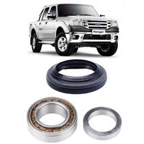 Rolamento Roda Traseira FORD Ranger 2.3L e 3.0D de 2008 até 2012 kit
